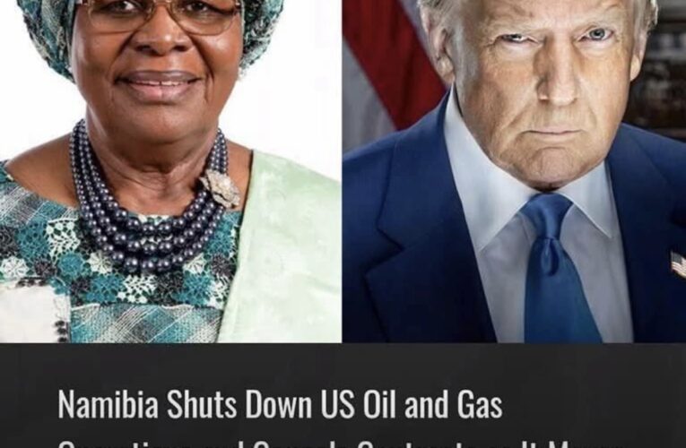 Namibia has cancelled its oil and gas contract with the United States