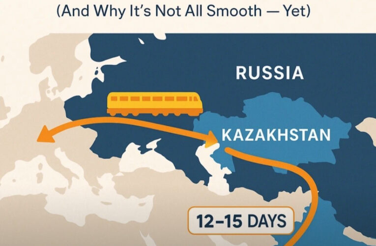 Kazakhstan emerges as a Strategic Logistics Bridge between East and West — but challenges remain